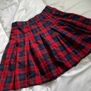 Plaid skirt